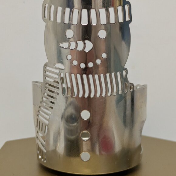 NEW! Bath & Body Works 4pc Mini Candle Set - Snowman Holder & 3 Candles - Picture 5 of 5